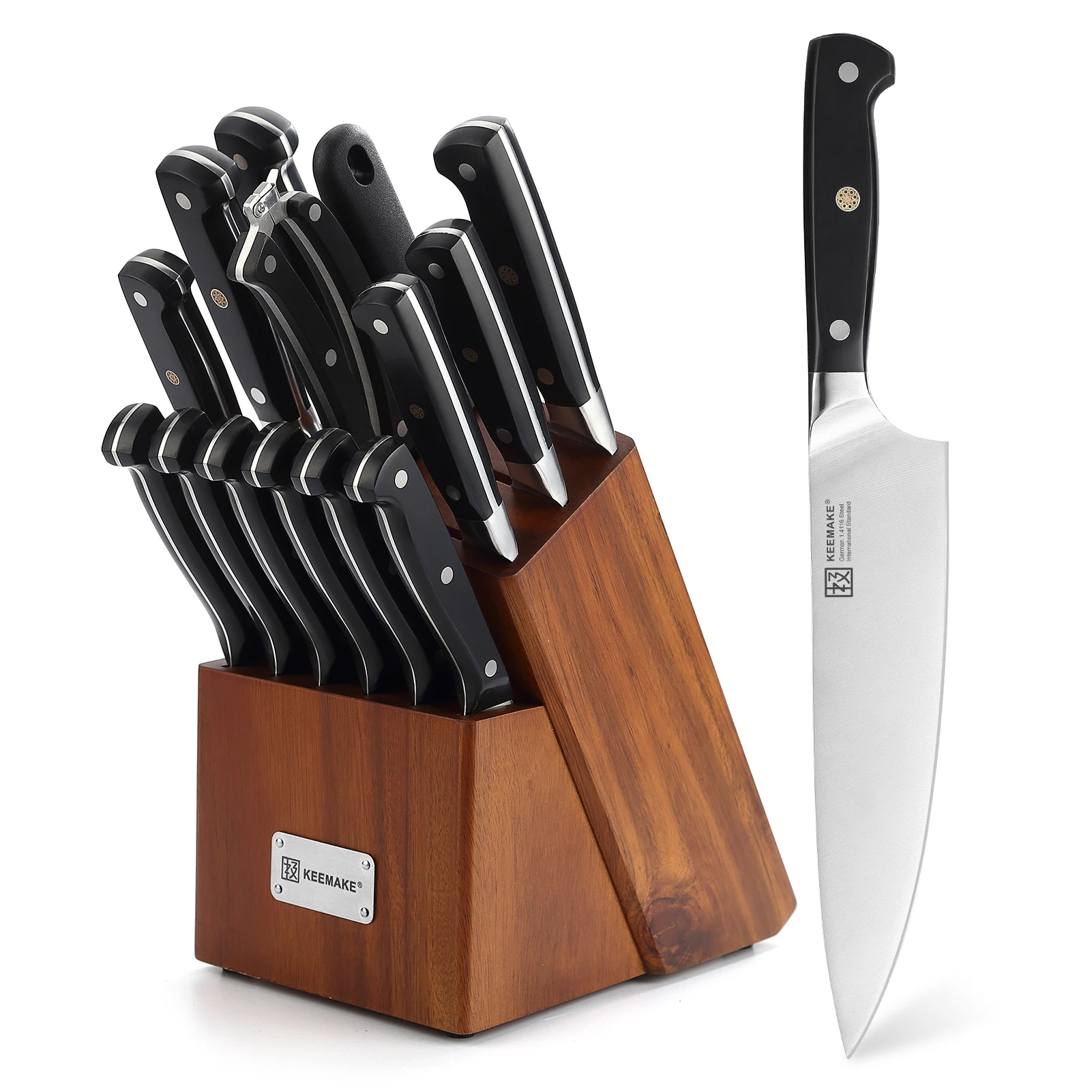 15 Piece Chef's Knives Set